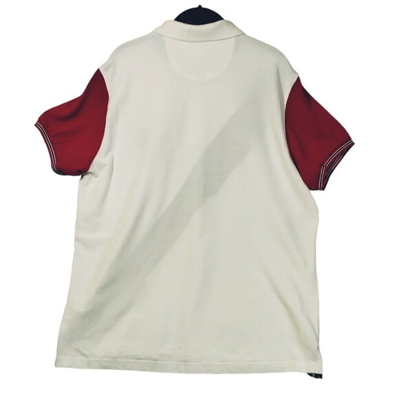 U.S. Polo Assn Polo Men's XL Slim Fit Short Sleeve Large Embroidered Pony White - Picture 3 of 9